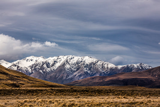 Mt Somers Mountain Range in Hakatere Valley